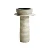 Picture of Kaolin Clay Pedestal Basin Washbowl without Waste & Tap Outdoor and Indoor