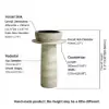 Picture of Kaolin Clay Pedestal Basin Washbowl without Waste & Tap Outdoor and Indoor