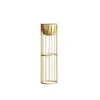 600mm Gold Plant Pot Indoor Modern Metal Planter with Gold Stand for Living Room