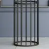 Picture of 600mm Black Plant Pot Indoor Modern Metal Planter with Stand for Living Room