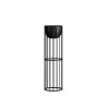 Picture of 600mm Black Plant Pot Indoor Modern Metal Planter with Stand for Living Room
