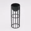 Picture of 600mm Black Plant Pot Indoor Modern Metal Planter with Stand for Living Room