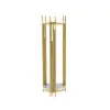 900mm Tall Metal 2-Tiered Plant Stand Modern Corner Plant Stand Indoor