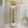 900mm Tall Metal 2-Tiered Plant Stand Modern Corner Plant Stand Indoor