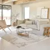 1000mm Modern White & Natural Oval Coffee Table with Storage Shelf Light Wood and Metal