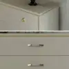 Picture of 1600 mm Contemporary 9-Drawer Champagne Bedroom Dresser for Storage in Gold