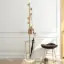 Picture of 1700mm Hallway Metal Round Hooks Coat Stand with Umbrella Stand Base-Gold
