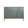 Modern 119 cm Wood Sideboard with 3 Doors & Adjustable Shelves