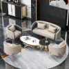 Modern Accent Chair Tufted Upholstered PU Leather Accent Chair in Gold – AUD-H0209