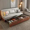 Sofa Bed with Solid Wood frame
