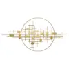 Picture of 3D Modern Big Gold Wall Decor For Living Room Unique Decorative Metal Home Hanging Art – 1350mm