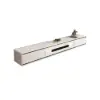 Postmodern Minimalist 1803 mm Floating TV Stand with 2 Drawers and Storage – White Media Console