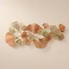 Picture of 53.9" Farmhouse Gold Ginkgo Leaves Wall Decor For Living Room Bedroom Metal Wall Art