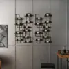 10-Bottle Modern Geometric Wall Mounted Wine Rack – AUD-H0235