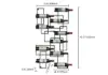 10-Bottle Modern Geometric Wall Mounted Wine Rack – AUD-H0235