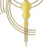 1000mm 3D Modern Metal Oversized Wall Clock with Golden Geometric Frame for Living Room