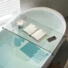 Acrylic Bath Tray Clear Bathroom Caddy Shelf