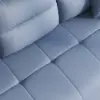 188 cm Full 2-Seater Faux Leather Pull-out Sleeper Sofa with Storage and Side Pockets