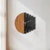 300mm Rustic Abstract Wood Wall Clock For Living Room Home Hanging Artistic Decor Art
