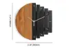 300mm Rustic Abstract Wood Wall Clock For Living Room Home Hanging Artistic Decor Art