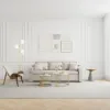 2100 mm Convertible Bed Full Sleeper Sofa Leath-aire Upholstered Storage with Speaker
