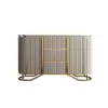 Modern 130 cm Sintered Stone Sideboard with 2 Doors & 3 Drawers