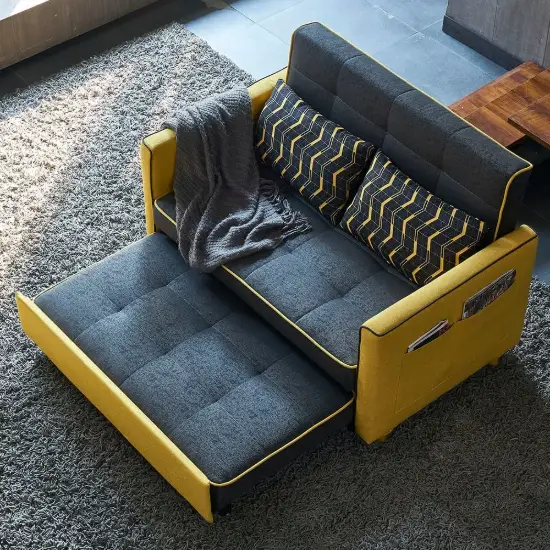 Cotton - Linen small Sofa Bed