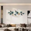 Picture of Modern Minimalist 3D Hollow-out Metal Leaves Wall Decor Classic Fashion Wall Decoration