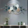 Picture of Modern Minimalist 3D Hollow-out Metal Leaves Wall Decor Classic Fashion Wall Decoration