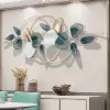 Picture of Modern Minimalist 3D Hollow-out Metal Leaves Wall Decor Classic Fashion Wall Decoration