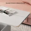 Modern 55 - 110 cm White Lift-Top Extendable Coffee Table with Storage