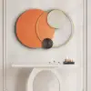 Modern Big Metal Geometric Circles Wall Decor Unique Home Living Room Hanging Wall Art