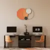 Modern Big Metal Geometric Circles Wall Decor Unique Home Living Room Hanging Wall Art