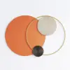 Modern Big Metal Geometric Circles Wall Decor Unique Home Living Room Hanging Wall Art