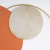 Modern Big Metal Geometric Circles Wall Decor Unique Home Living Room Hanging Wall Art