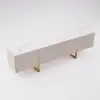 Grovyn 2000mm Sintered Stone Top Fluted TV Stand with Storage