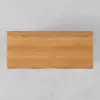 1600mm Industrial Natural & Black Rectangular Office Desk Sturdy Pine Wood Computer Desk