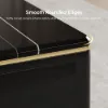 Chift 1300mm Modern Marble Coffee Table & Storage Drawers Gold Stainless Steel Legs