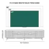 Modern Off White TV Stand for 2159mm TVs with 4 Drawers & Doors MDF