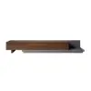 Fero Walnut Extendable TV Stand with 3 Drawers (200 - 360 cm)
