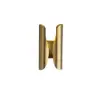 Modern 2-Light Brass Decorative Wall Sconce