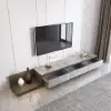 Fero Sintered Stone Extendable TV Stand with 3 Drawers (200 - 360 cm)