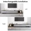 Fero Sintered Stone Extendable TV Stand with 3 Drawers (200 - 360 cm)