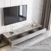 Fero Sintered Stone Extendable TV Stand with 3 Drawers (200 - 360 cm)