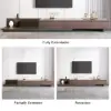 Fero Sintered Stone Extendable TV Stand with 3 Drawers(200 - 360 cm)