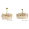 Ketose Modern Gold 9-Light Crystal Chandelier with Adjustable Chain