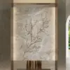 Picture of Luxury Creative Metal Branch & Birds Wall Decor Home Art in Gold in Living Room
