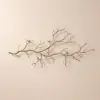 Picture of Luxury Creative Metal Branch & Birds Wall Decor Home Art in Gold in Living Room
