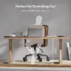Farmhouse 150 cm Rectangular Light Walnut Solid Wood Desk
