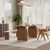 Tintica 180 cm Oval Walnut Wood Dining Table, Seats 6